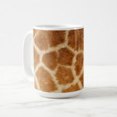 Giraffe afdrukken koffiemok (Voorkant links)