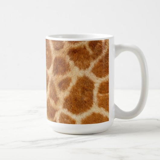 Giraffe afdrukken koffiemok (Rechts)