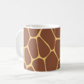 Giraffe afdrukken koffiemok (Voorkant links)