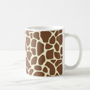 Giraffe afdrukken koffiemok
