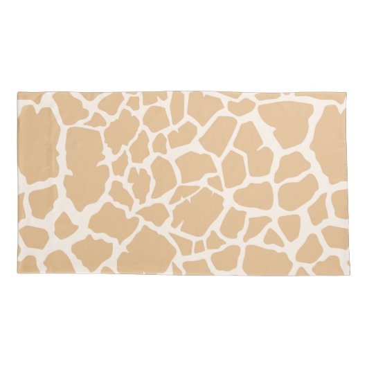 Giraffe afdrukken kussensloop (Achterkant)