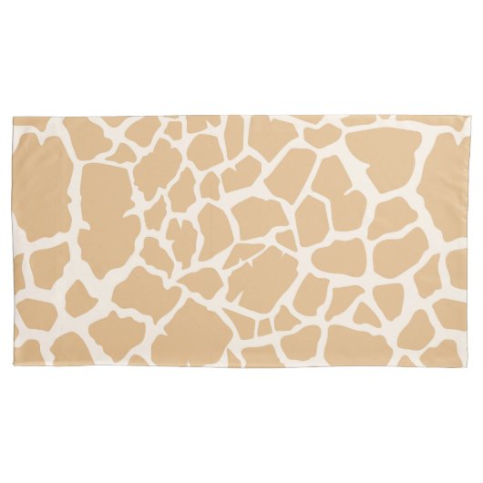 Giraffe afdrukken kussensloop (Voorkant)