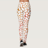 Giraffe afdrukken leggings (Achterkant)