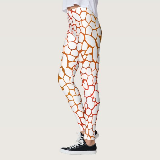 Giraffe afdrukken leggings (Links)