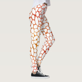 Giraffe afdrukken leggings