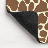 Giraffe afdrukken muismat (Hoek)