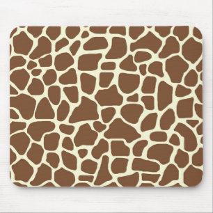 Giraffe afdrukken muismat