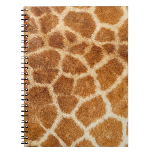 Giraffe afdrukken notitieboek (Voorkant)