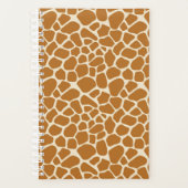 Giraffe afdrukken planner (Voorkant)