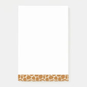 Giraffe afdrukken post-it® notes (Voorkant)