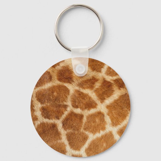 Giraffe afdrukken sleutelhanger (Voorkant)