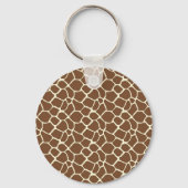 Giraffe afdrukken sleutelhanger (Voorkant)