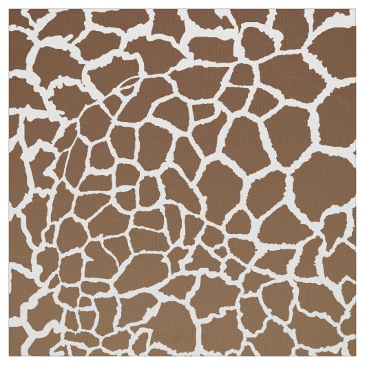 Giraffe afdrukken stof (Swatch)
