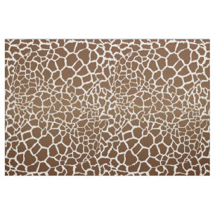 Giraffe afdrukken stof