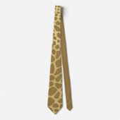 Giraffe afdrukken stropdas (Voorkant)