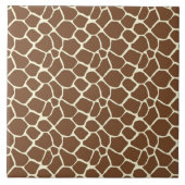 Giraffe afdrukken tegeltje (Voorkant)