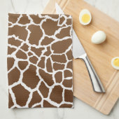 Giraffe afdrukken theedoek (Quarter Fold)