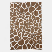 Giraffe afdrukken theedoek (Verticaal)