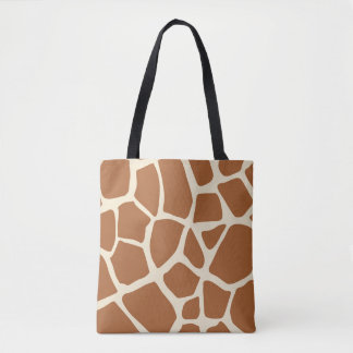 Giraffe afdrukken tote bag