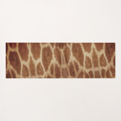 Giraffe afdrukken yogamat (Achterkant (horizontaal))