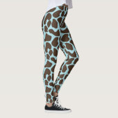Giraffe Afdrukpatroon Leggings (Rechts)