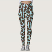 Giraffe Afdrukpatroon Leggings (Voorkant)