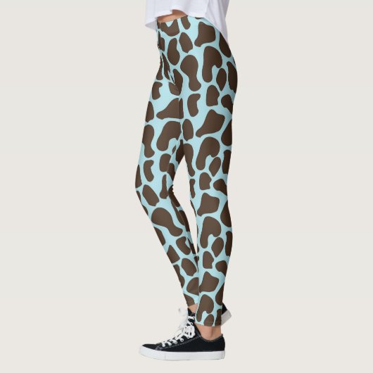 Giraffe Afdrukpatroon Leggings (Links)