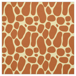 Giraffe Afdrukpatroon Stof