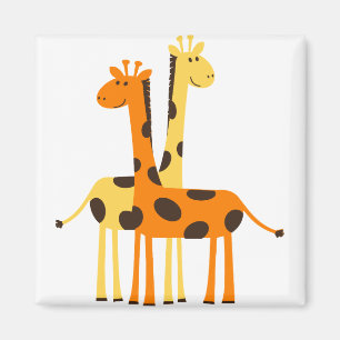 Giraffe Africa Safari Magneet