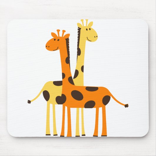 Giraffe Africa Safari Muismat (Voorkant)