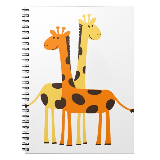 Giraffe Africa Safari Notitieboek (Voorkant)