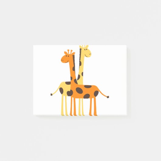 Giraffe Africa Safari Post-it® Notes (Voorkant)