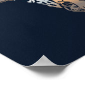 Giraffe African Print | Elegante Giraffe Animal Ar (Hoek)