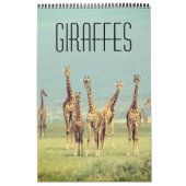 giraffe african safari kalender (Hoes)