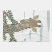 Giraffe, Afrika, dieren, wilde dieren Theedoek (Horizontaal)