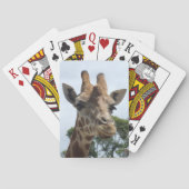 Giraffe afspeelkaarten pokerkaarten (Achterkant)