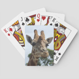 Giraffe afspeelkaarten pokerkaarten