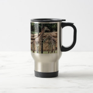 Giraffe afspelen SS Travel Mug Reisbeker