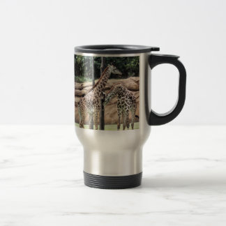 Giraffe afspelen SS Travel Mug Reisbeker