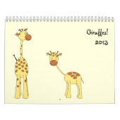Giraffe Agenda 2013. Cartoons Kalender (Hoes)