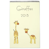 Giraffe Agenda 2013. Cartoons. Kalender (Hoes)