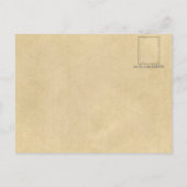 Giraffe Alphabet Animal Briefkaart (Achterkant)