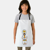 Giraffe als astronaut in kostuum schort (Insitu)