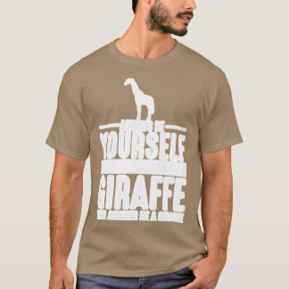 Giraffe altijd uw voornaam zijnGiraffe 1 T-shirt