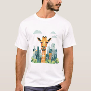 Giraffe Animal Beauty Natuur Wildlife Discovery T-shirt