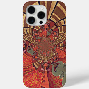 Giraffe Animal Hakuna Matata Design iPhone 15 Pro Max Hoesje