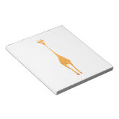 Giraffe Animal Notitieblok (Schuin)