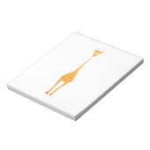 Giraffe Animal Notitieblok (Linkerzijde)