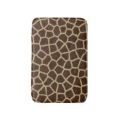 Giraffe Animal Print Brown Badmat (Voorkant Verticaal)