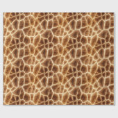 Giraffe Animal Print Cadeaupapier (Vlak)